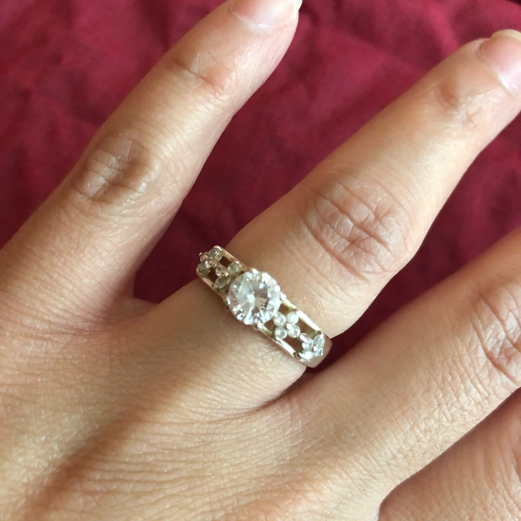 Flower Stone Ring
